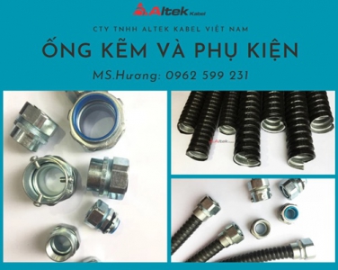 Ống ruột gà lõi thép mạ kẽm bọc nhựa PVC 